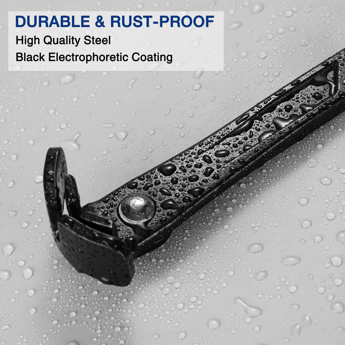 WORKPRO durable steel pry bar with anti-rust coating for long-lasting use.