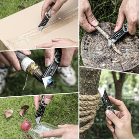 WORKPRO edc-ready knife for car, backpack, or work bag use.