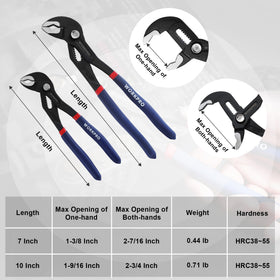 WORKPRO ergonomic handles reduce fatigue during extended use.