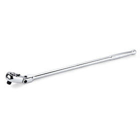 WORKPRO extra long ratchet handle with 18-inch reach for hard-to-reach spots and enhanced leverage