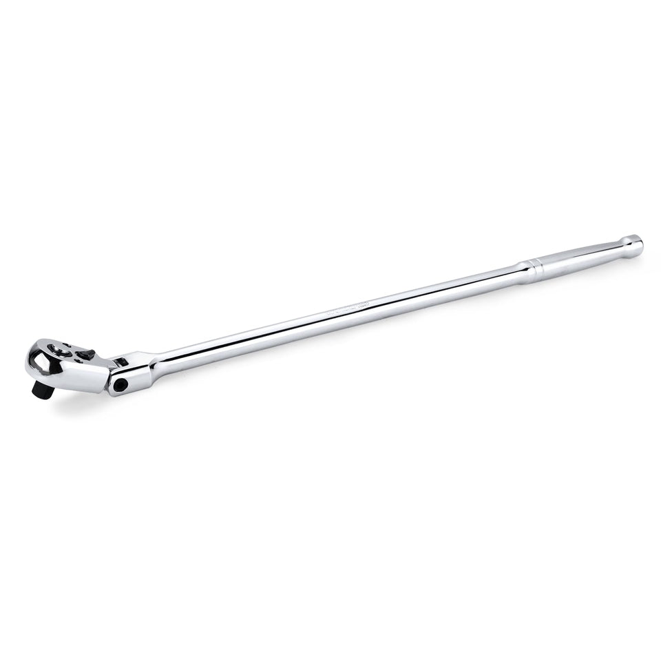 WORKPRO extra long ratchet handle with 18-inch reach for hard-to-reach spots and enhanced leverage