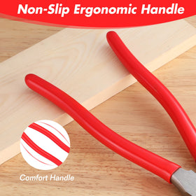 WORKPRO fencing pliers grip and twist for secure fence adjustments.
