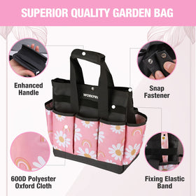 Bottom reinforced PE board in WORKPRO bag for upright stability