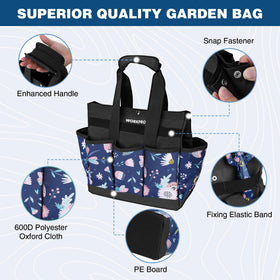 WORKPRO bag interior shows 12x12x6 inch storage space