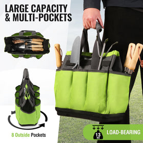 Multifunctional storage design works as a home organization bag