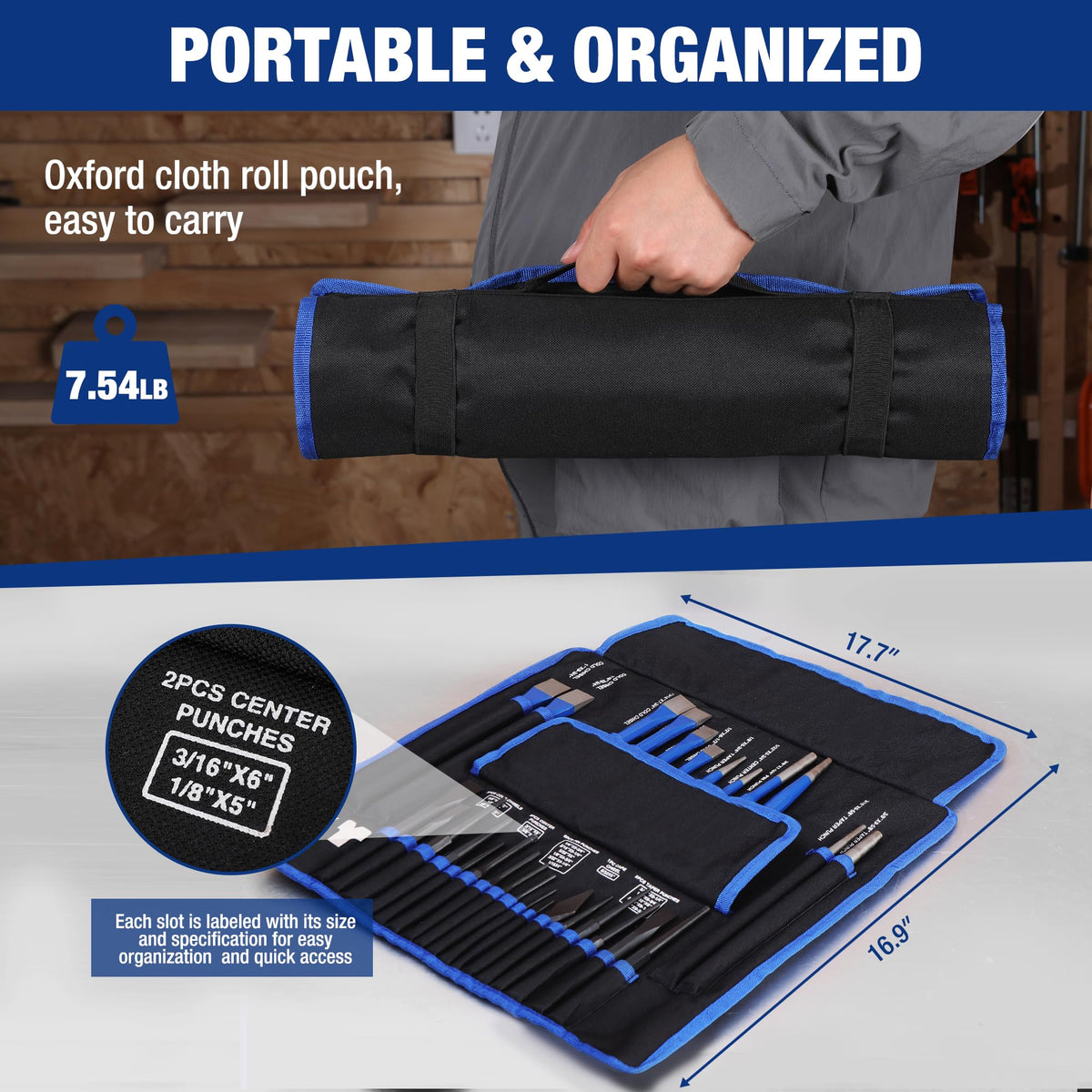 WORKPRO finishes resist wear and corrosion for lasting tool life.