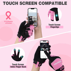 Workpro gloves terry thumb wipe keeps sweat away.