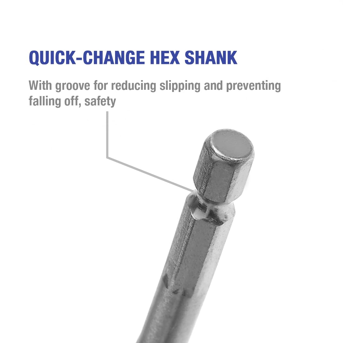 WORKPRO heat-treated medium-carbon steel handles hardwoods with durability