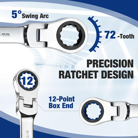 WORKPRO heat-treated wrenches deliver strong performance on demanding tasks.