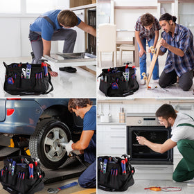 WORKPRO ideal for organizing pliers, screwdrivers, and small accessories on the job.