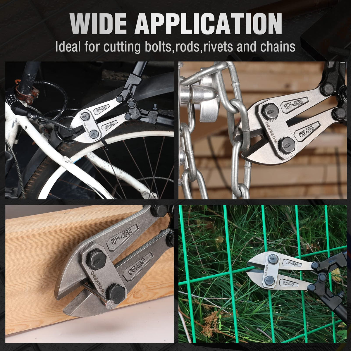WORKPRO robust build suits both workshops and job sites for reliable performance.