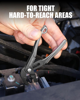 WORKPRO integrated hanging hole for easy tool storage.
