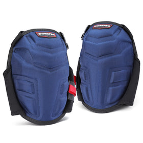 WORKPRO knee pads showing abrasion-resistant design for tough job sites.