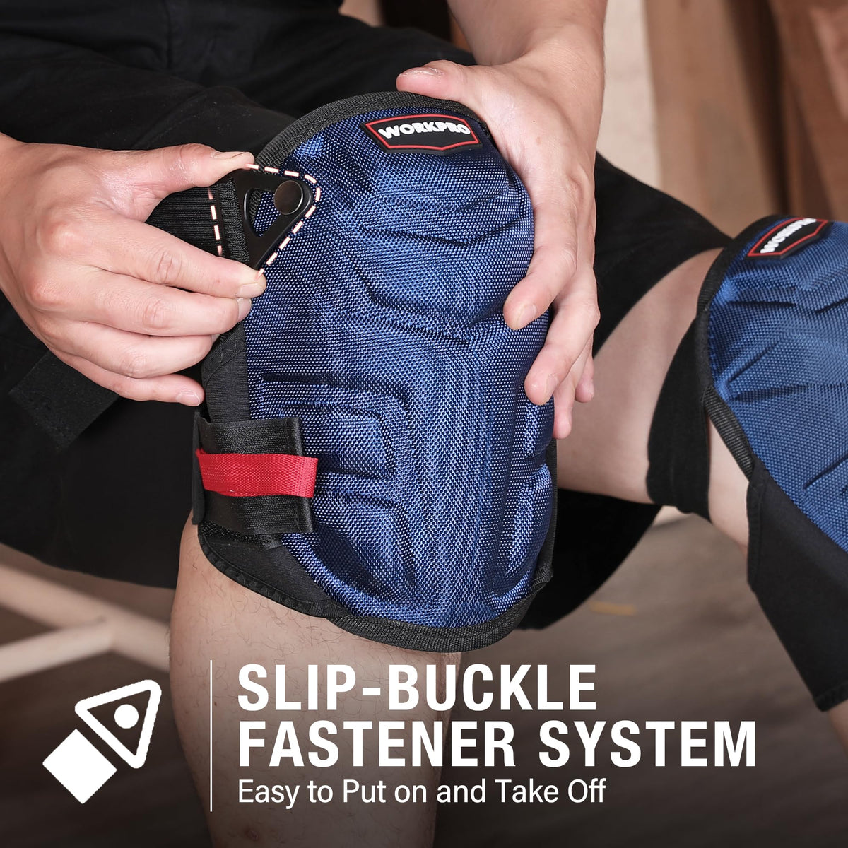 WORKPRO knee pads are easy to clean after use.