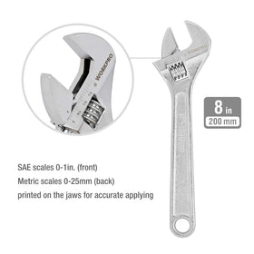 WORKPRO 8-inch long nose pliers for precise reach and control