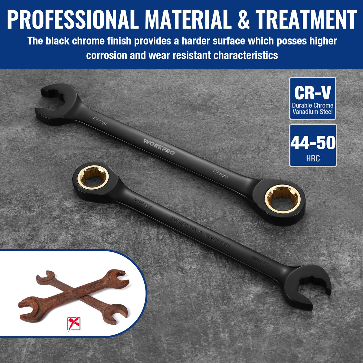 Metric wrench sizes 8mm to 17mm laid out for daily repairs
