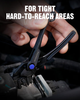 WORKPRO Bike maintenance scene using the compact tool for adjustments.