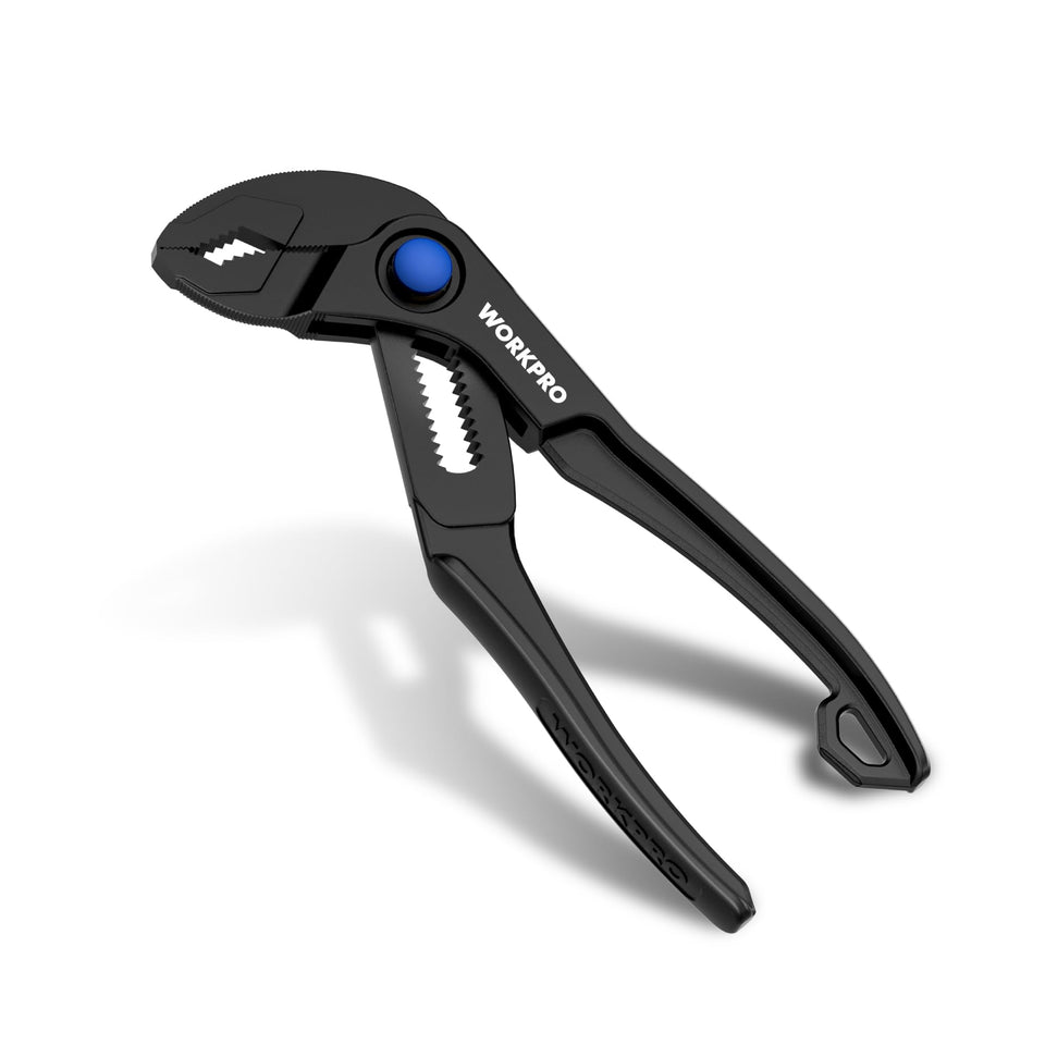 WORKPRO Mini Water Pump Pliers front view for tight-space tasks