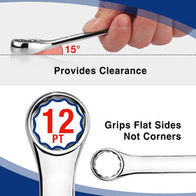 WORKPRO mirror chrome finish resists corrosion and wear