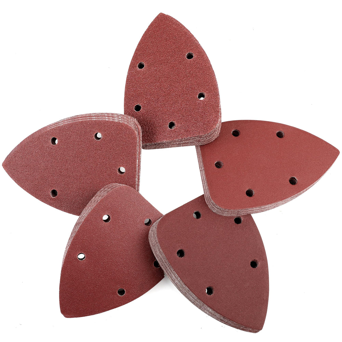 WORKPRO mouse sander pads packaging showing ready-to-use sheets for quick finishes.