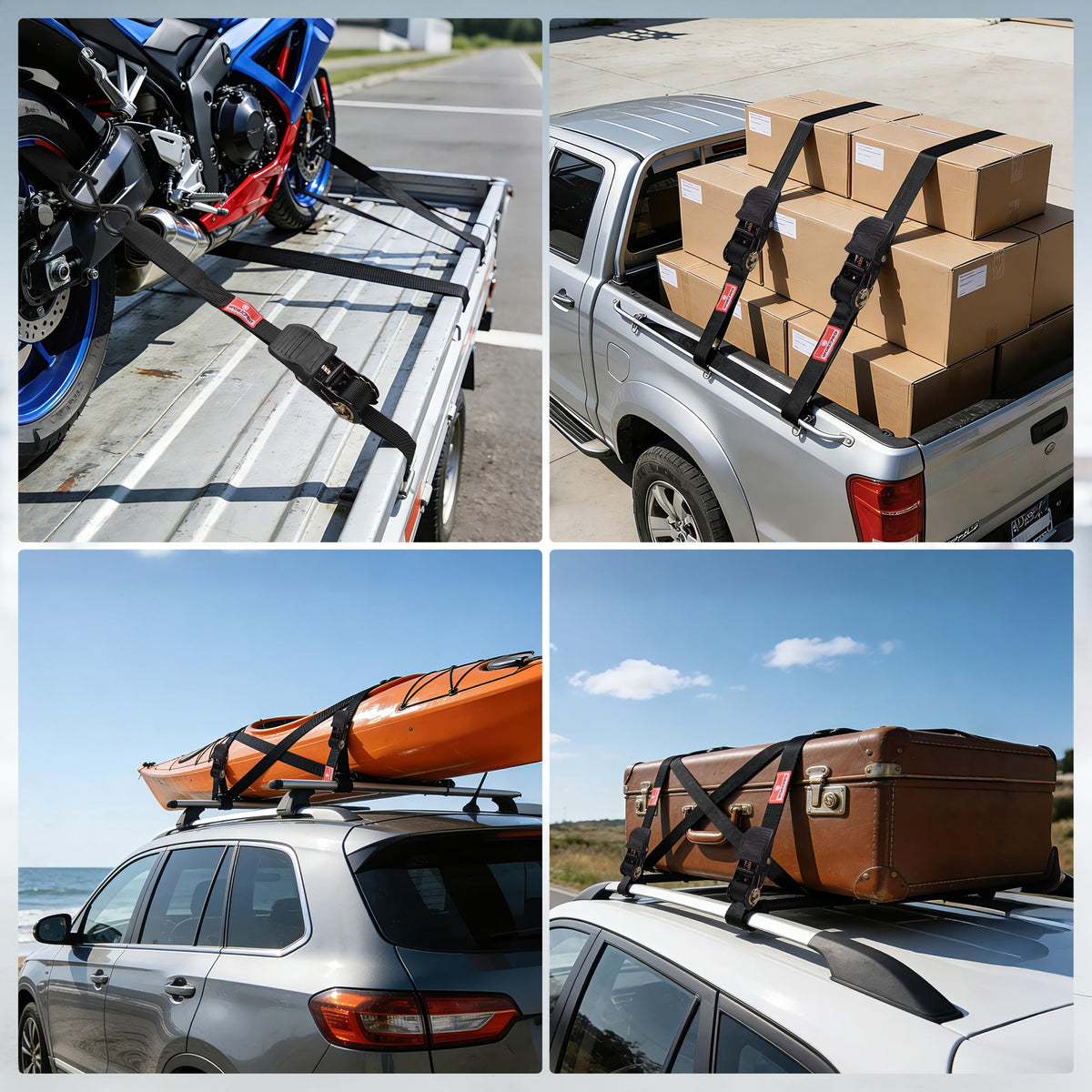 WORKPRO secure cargo during moving or transport with reliable straps.