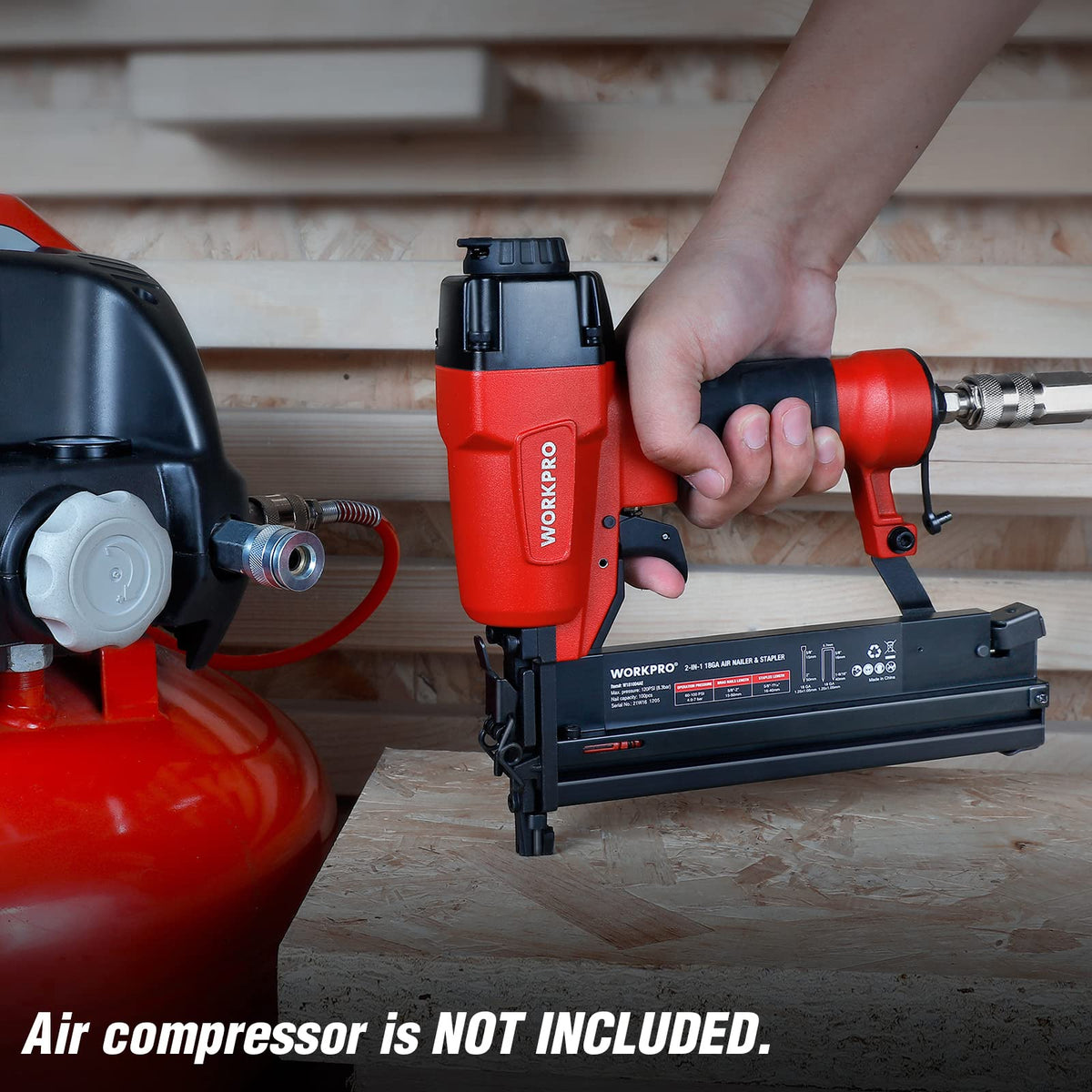 WORKPRO multiuse tool suitable for upholstery and woodworking tasks.