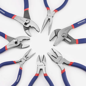 WORKPRO rust-protection oil coating shown on pliers for corrosion defense
