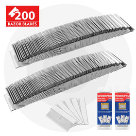 Opening packages with WORKPRO blades without damaging contents.