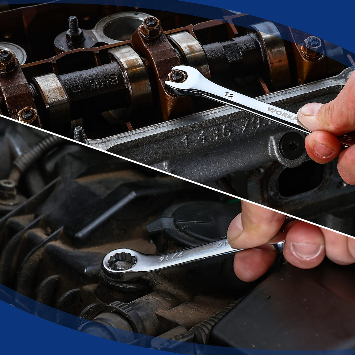 WORKPRO organizer tray keeps wrenches sorted and portable
