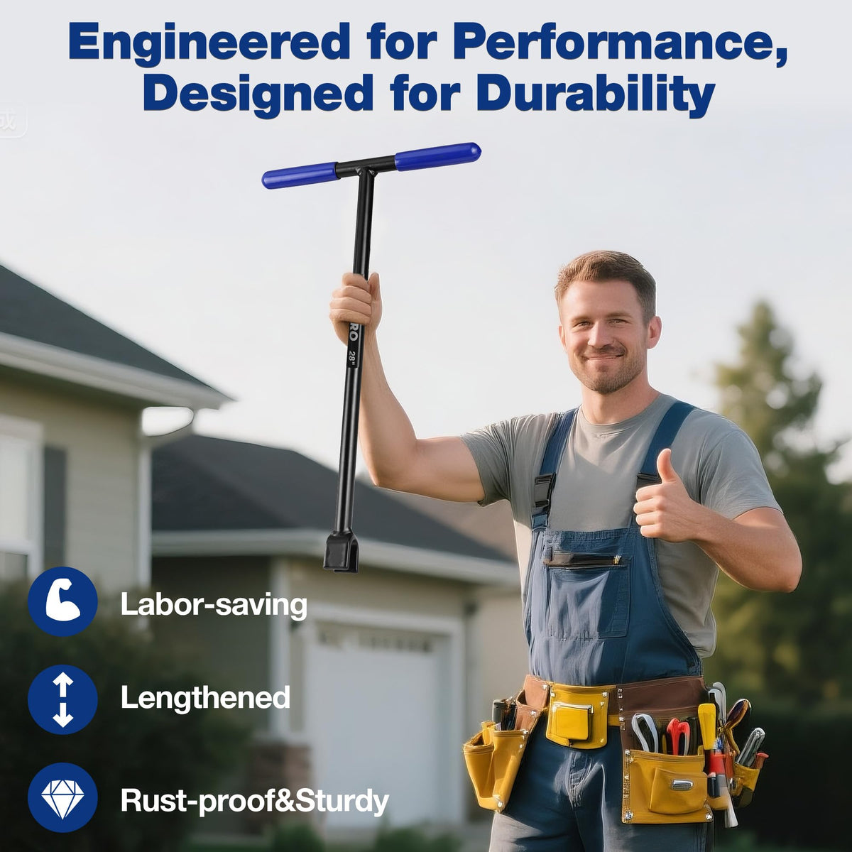 WORKPRO outdoor valve tool set suitable for rural and municipal projects