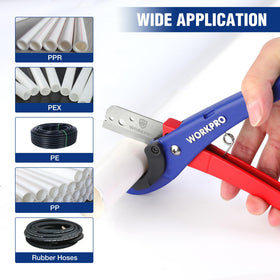WORKPRO PEX Cutter ideal for home plumbing tasks and cord-cover work