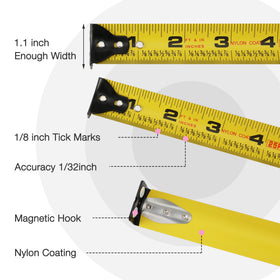 WORKPRO Pink double retract design enables smooth locking and releasing.