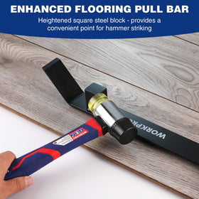 WORKPRO pull bar black matte coating resists corrosion