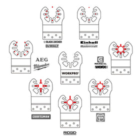WORKPRO quick-release blades enable fast tool changes mid-project.