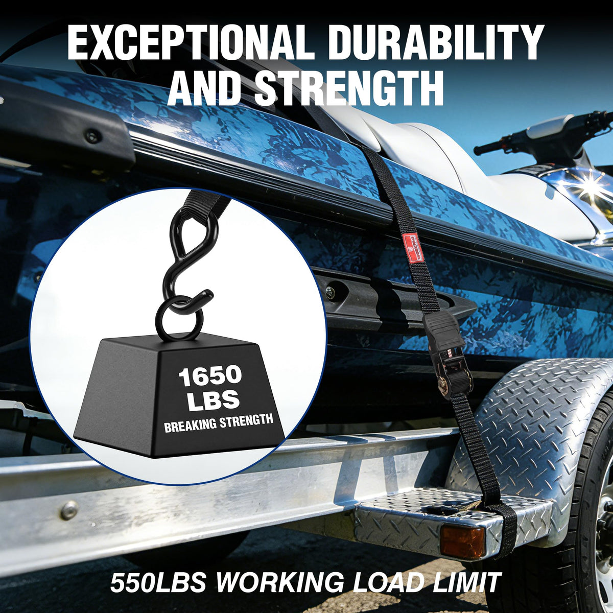 WORKPRO four-pack soft loops shown for enhanced material protection.