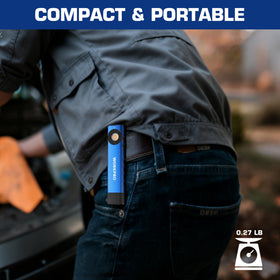 WORKPRO UV mode in use for versatile inspection and detection.