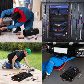 WORKPRO Roll Up Tool Bag makes a thoughtful gift for dads and handymen alike.