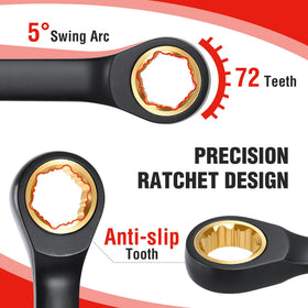 SAE size range 5/16 to 3/4 inch covers most bolts.