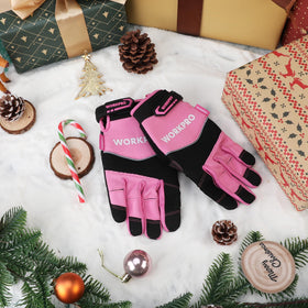 WORKPRO Pink Ribbon gloves donation supports National Breast Cancer Foundation.