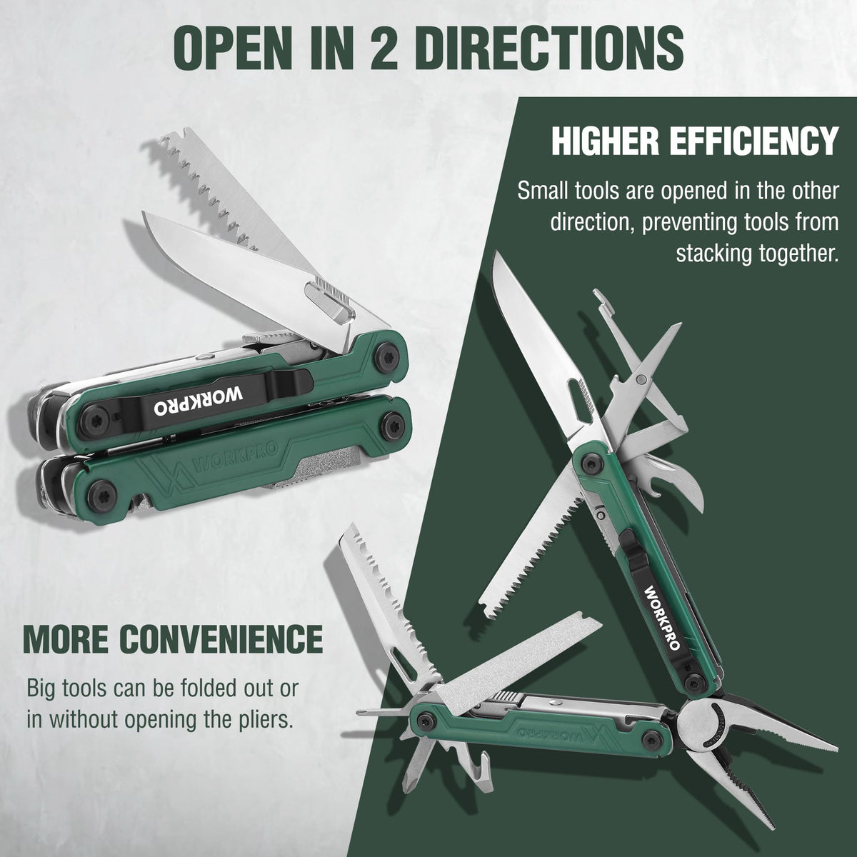 WORKPRO scissors and wire cutter deliver precise cutting performance.