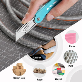 Includes ten SK5 replacement blades for versatile cutting tasks.