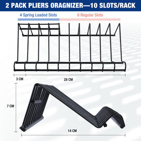 WORKPRO slip joint pliers (6in) in use for versatile grip tasks.