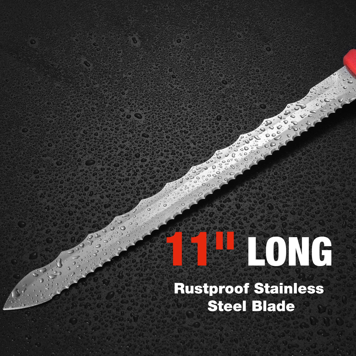 WORKPRO soft bi-material handle delivers ergonomic grip and comfort.