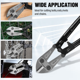 WORKPRO suited for soft metals, bolts, rivets, and chains in maintenance tasks.