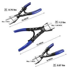 WORKPRO storage bag 840D Oxford holds pliers securely for transport