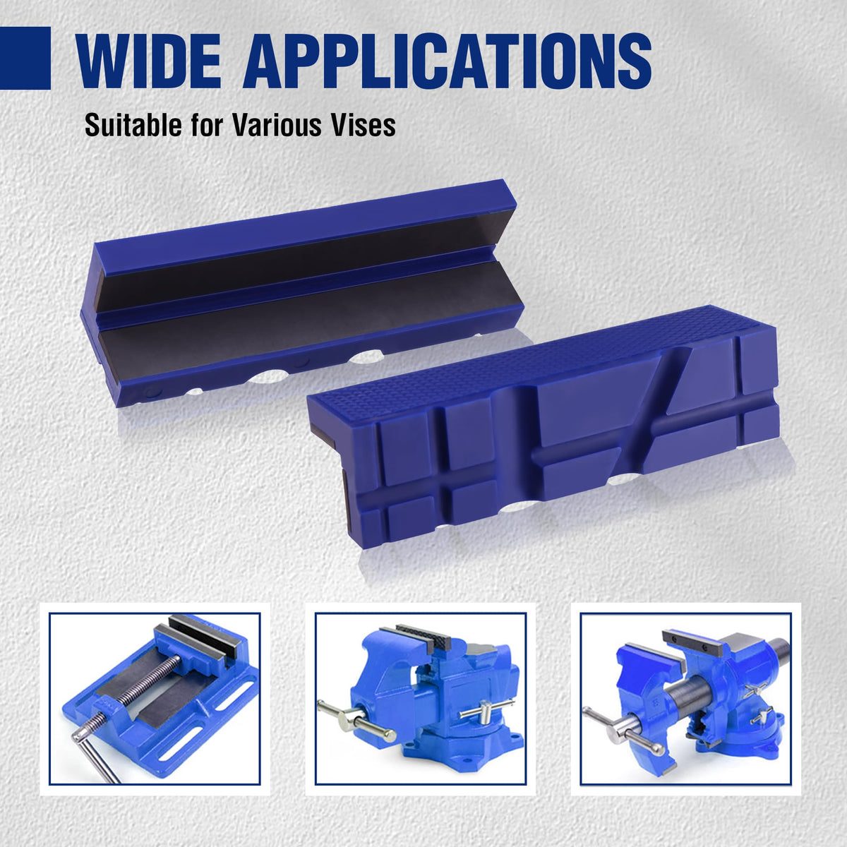 WORKPRO Strong Magnetic Hold keeps pads fixed during tasks.