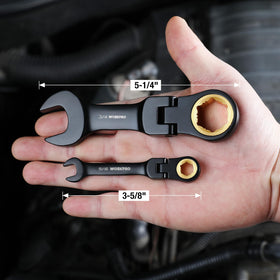WORKPRO rolling pouch keeps wrenches organized and portable during jobs.