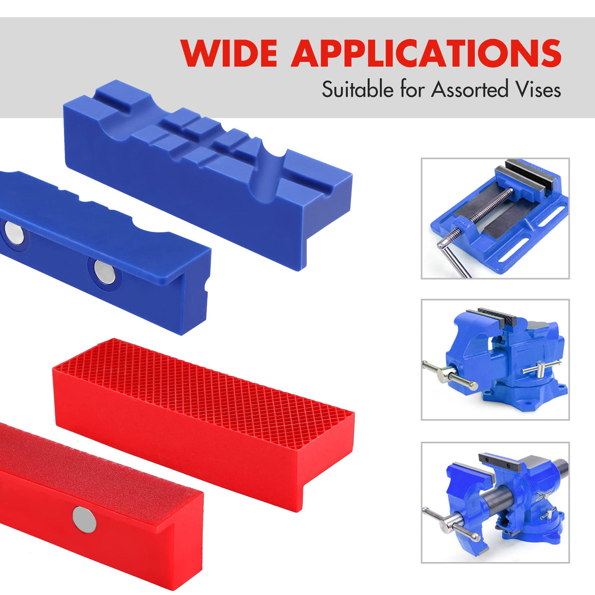 WORKPRO waffle pads demonstrate skid-proof, scratch-proof surface protection
