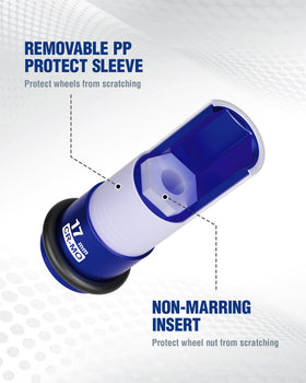 WORKPRO slim-thin wall design fits behind brakes and into narrow spaces.