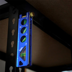 WorkPRO Torpedo Level Verti.Site view improves readability from multiple angles
